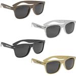 GH6265 Designer Collection Woodtone Malibu Sunglasses With Custom Imprint